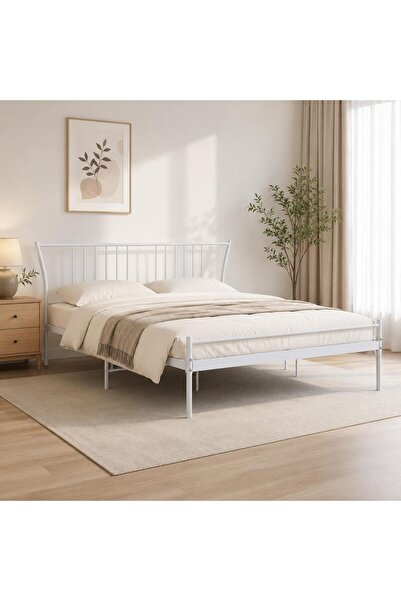 SAHABA Bed Frame with Headboard and Footboard, Modern Minimalist, Noise Free,...