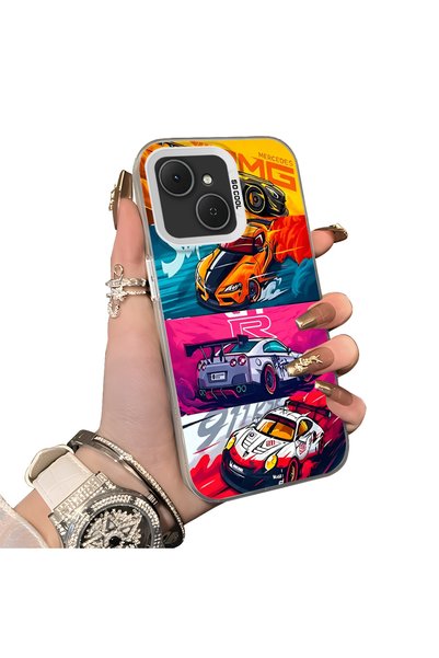 ucuc Stylish Case for Tecno Spark 40C Gtr Racing Car Theme Hard Acrylic Back ...