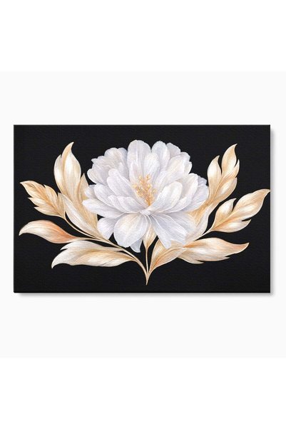 Luxcanva Tablou Canvas Floare Eleganta 70x50 cm pe Sasiu Lemn Floare Natura E...