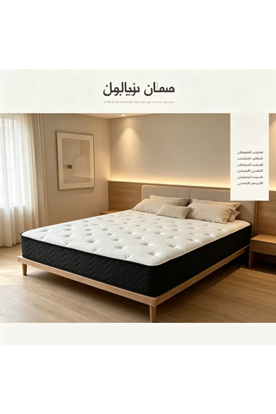 SimengHome مرتبة سبرينج بوكت، مرتبة منزلية مزدوجة، مرتبة سميكة لدعم العمود ال...