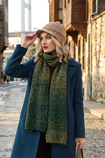 Ritagarcia Women's Cuffed Knitwear Beanie Knitted Patterned Winter Hat Cap