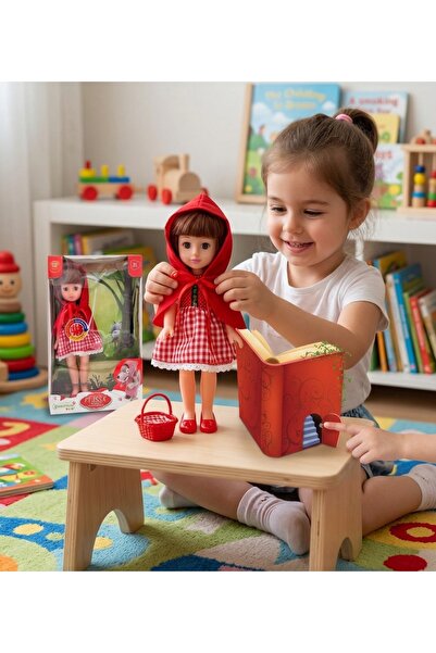 BBYTOYS Kırmızı Başlıklı Kız Hikaye Anlatan Oyuncak – 6 Dakika Masal Anlatma ...