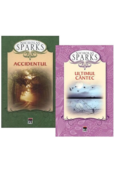 Editura Rao Books Pachet 2 carti Nicholas Sparks: Accidentul/Ultimul