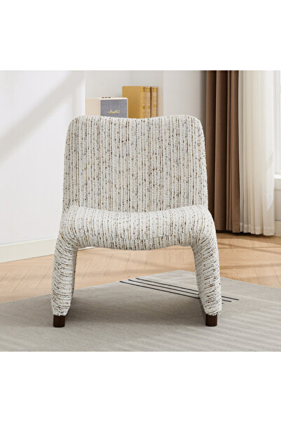 Baytonia Bocilh Chopper Single Chair - White and Multicolor