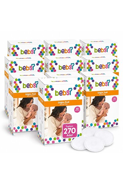 Bebsi Breast Pads (30 Pieces) Economic Pack 270 Pieces (9Pk*30)
