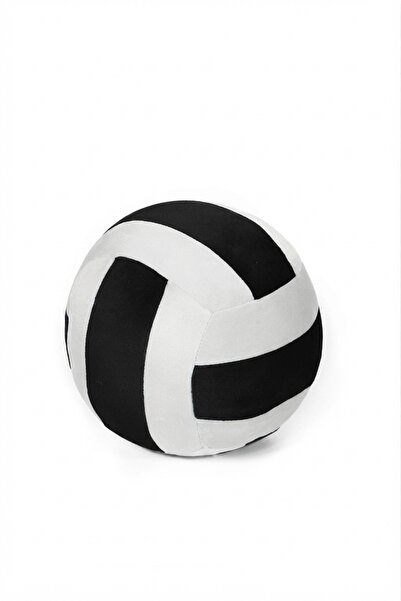 Toyaso Volleyball Fan Black and White Colored Plush Ball 22cm