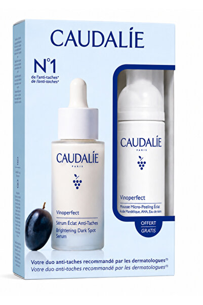 Caudalie Vinoperfect Duo-Σετ για λαμπερή επιδερμίδα χωρίς κηλίδες, 80 ml