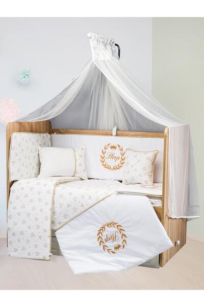 Aras Bebe Sleep Sleeping Set 60X120 cm - Brown