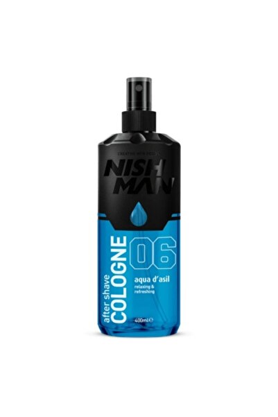 NISHMAN Apă de după ras pentru bărbați, Nishman, 06 Aqua d'Asil, 400 ml