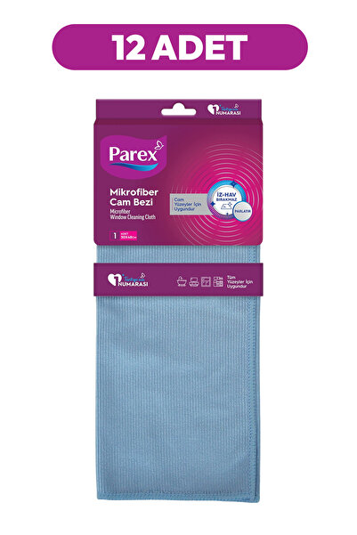 Parex Microfiber Glass Cloth Twelve Pack