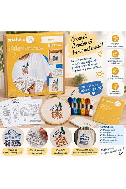 Make Creative embroidery kit