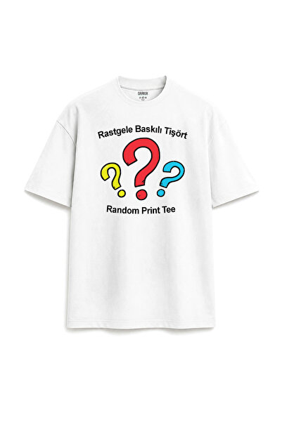 Darkia One Piece Random Design Printed What Comes Comes with Chance T-Shirt M...