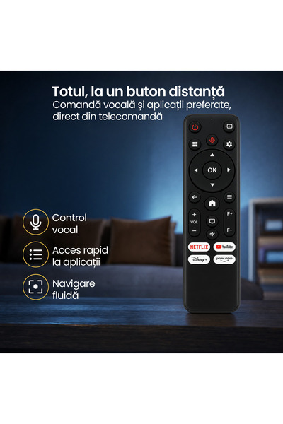 nivazo Videoproiector Smart NIVAZO® X3 cu Netflix, Prime Video, Disney Plus, Youtube licentiate nativ, Full HD 1080p, 280 ANSI, Auto Focus, Auto Keystone, Dual Wi-Fi, Bluetooth 5.2, difuzor integrat, HDMI, U