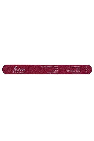 Melkior Pila rosie unghii pe suport de lemn 180 / 180