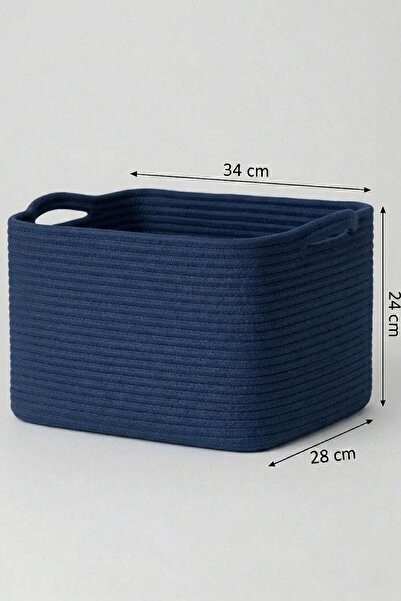 Comfort Craft Multi-Purpose Basket with Jute-Looking Wicker Handles |   Bathr...