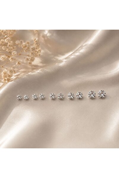 Koton Stone Earring Set 6 Pairs