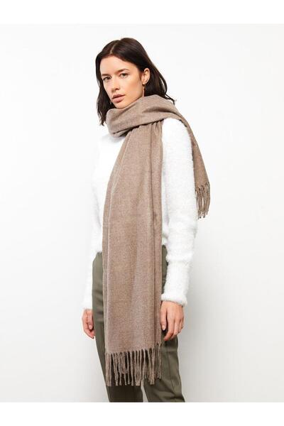 LC Waikiki Plain Tassel Women's Scarf (W2)