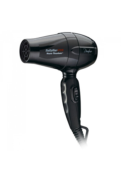BaByliss Pro Bambino Hair Dryer, 1200W, compact, diffuser, concentrator, 2 sp...
