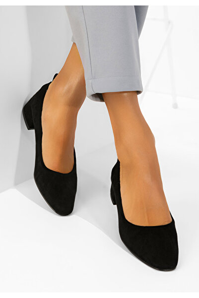 B T Shoes Τζεμίνα μαύρες γόβες