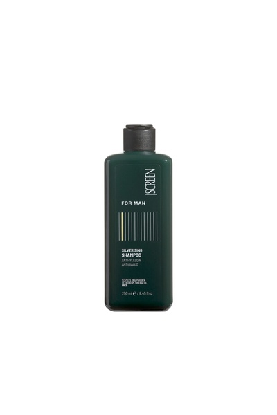 SCREEN Anti-Yellow Purple Shampoo for Gray and White Hair for Men 250 ml - Si...