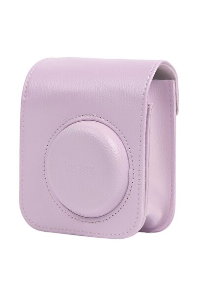 Fujifilm Instax Mini 13 Uyumlu Deri Çanta, Candy Pink