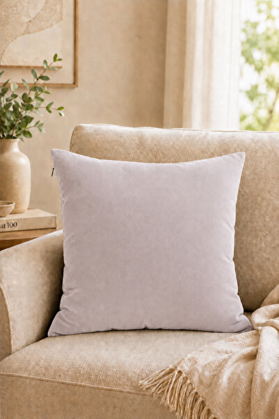 ASDİVA Cozy Plain Decorative Pillowcase – Punchable Throw Pillow Cover – Ligh...