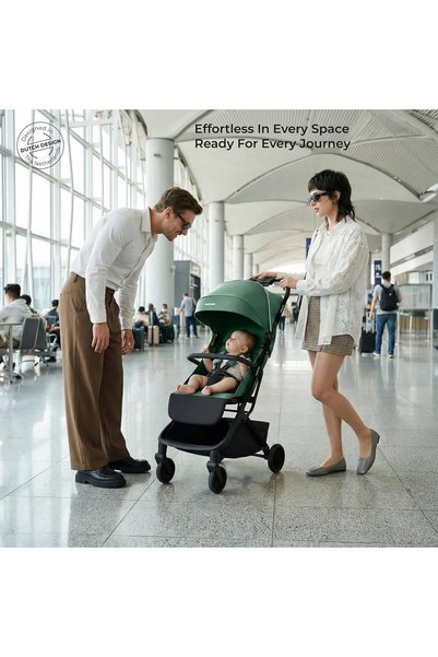 neobreez NEOLITE Ultra-Lightweight Stroller Cabin Size Approved Travel Compact Foldable Kids Toddler Baby Stroller,One-Hand Fold Baby Trolley,Adjustable Seat,UPF 50+Canopy,0-4yrs, 22kg,3yrs