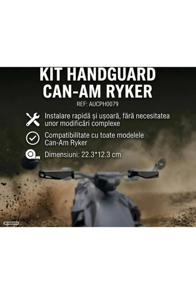 The Beast CAN-AM RYKER ΚΙΤ ΠΡΟΣΤΑΤΕΥΤΙΚΩΝ ΧΕΡΙΩΝ