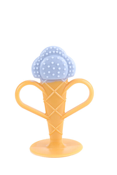 pandish Vakum Tabanlı Ice Ice Baby BPA'sız Diş Kaşıyıcı
