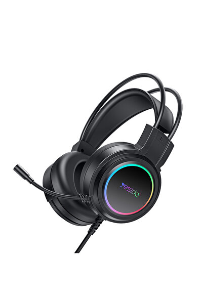 Yesido EK05 Wired RGB Gaming Headset with Noise-Reducing Microphone RGB Light...