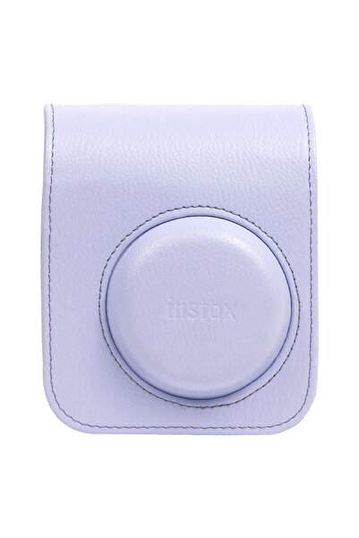 Fujifilm Instax Mini 13 Uyumlu Deri Çanta, Dreamy Purple