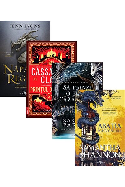 Editura Leda Pachet Fantasy Cassandra Clare, Samantha Shannon, Jenn Lyons, Sa...