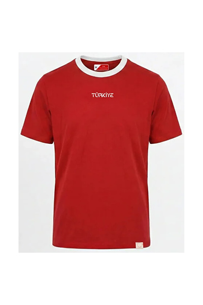 TFF Türkiye Logolu Kırmızı T-shirt