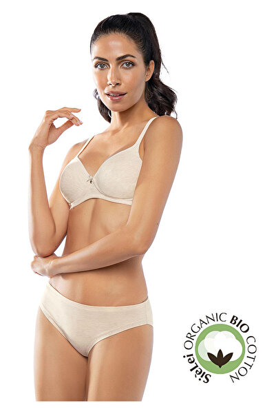 Sielei Sutien Dama, Sielei, 95B, Bumbac Organic 95%, Croi Moale Fara Sarme, P...