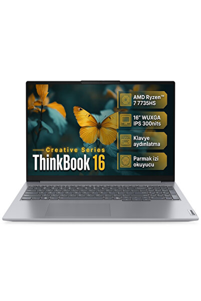 LENOVO ThinkBook 16 Gen 7 AMD Ryzen 7 7735HS 16GB 1TB SSD 16" WUXGA W11P Lapt...