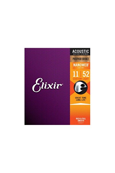 Elixir χορδές ακουστικής κιθάρας