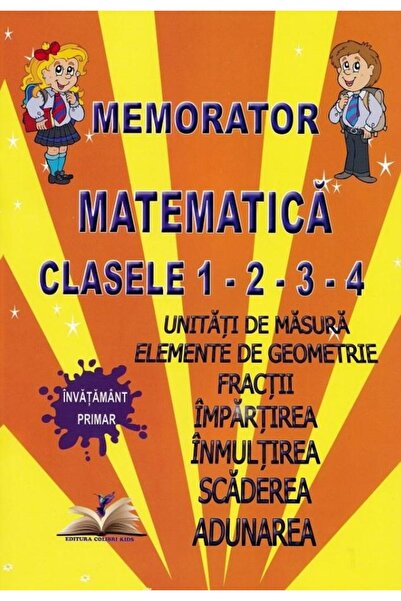 Generic Brand Memorator matematica pentru clasele 1-4