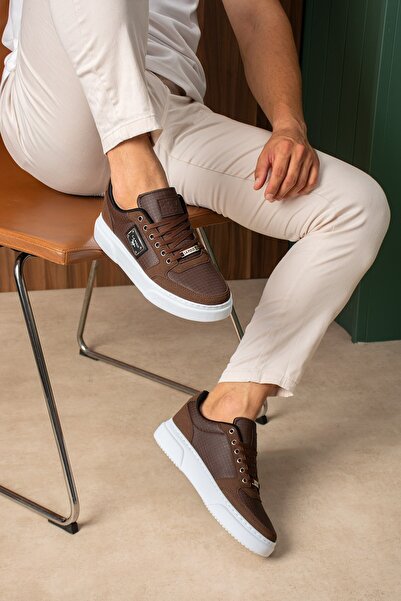 L.A Polo Kahve Erkek Sneaker