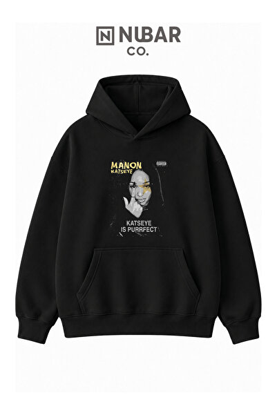 Grafftee Clothing Φούτερ από βαμβάκι υψηλής ποιότητας με στάμπα Manon Katseye...