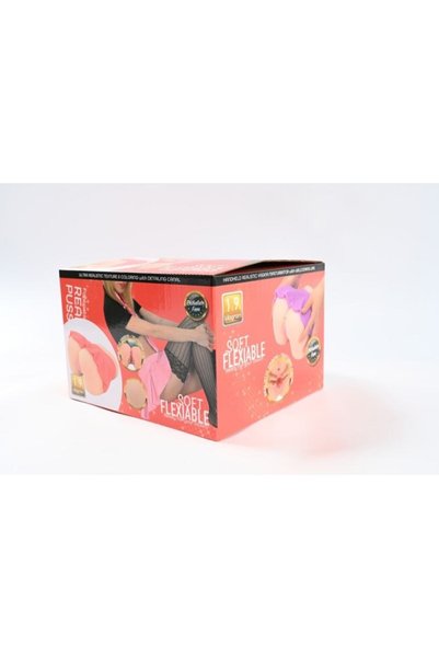 Generic Masturbator Roșu 18 x 22 cm TPE 2 Canale Realiste 1.9 kg