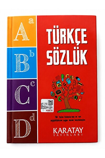 Karatay Yayınları İlkokul ve Ortaokul Öğrencileri İçin Büyük Boy Türkçe Sözlü...