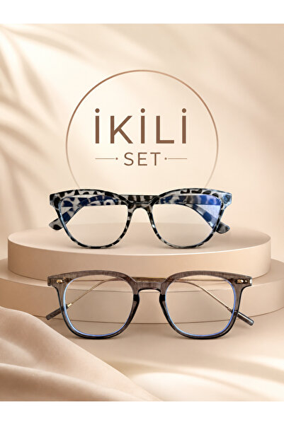 PİYESBOUTİQUE Nila Zebra Brown 51 Ekartman Cat Eye Bone Transparent Women Men...