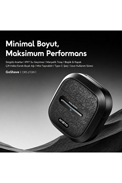 oraimo Tıraş Makinesi ORS-210N GRAPHITE GREY
