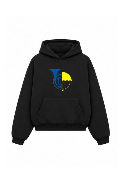 Grafftee Clothing How I Met Your Mother Printed Oversize Unisex Hooded Sweats...