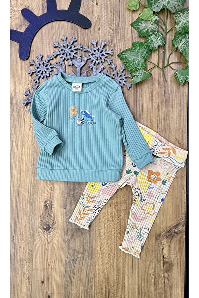 CemBebe Baby girl seasonal long sleeve spring/winter outfit set