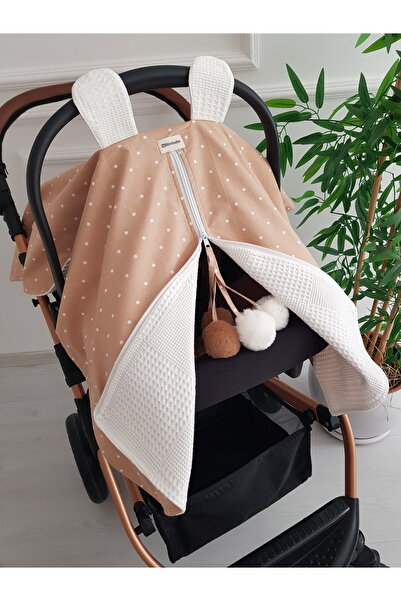 ib ilkimbebe Stroller Cover with Zipper, Double Layer, Newborn Baby Products,...
