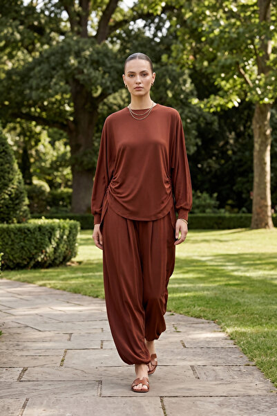 royal prime Women's Crew Neck Casual Loose Fit Set