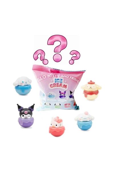 Hello Kitty Ice Cream Serisi Mini Figür S.Paket