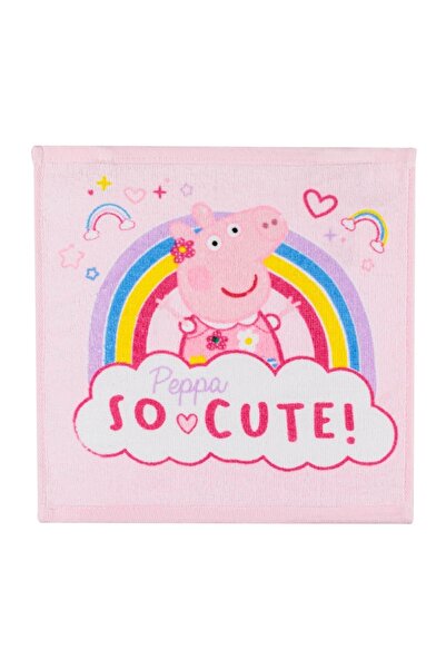 OEM Prosopel copii din bumbac, roz, model eroi, 30x30cm – moale, absorbant și...
