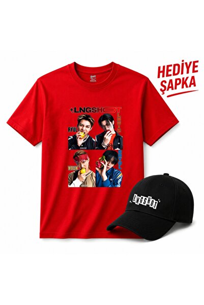 barsdepo Lngshot Printed T-Shirt, Premium Quality Unisex Kids/Adult (with Hat...